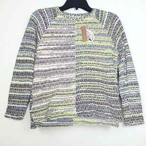 Hello Nite Oversized‎ Sweater Size Women's XS Raglan Sleeve Colorful Spring NWT